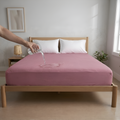 Waterproof Mattress Cover-Pink