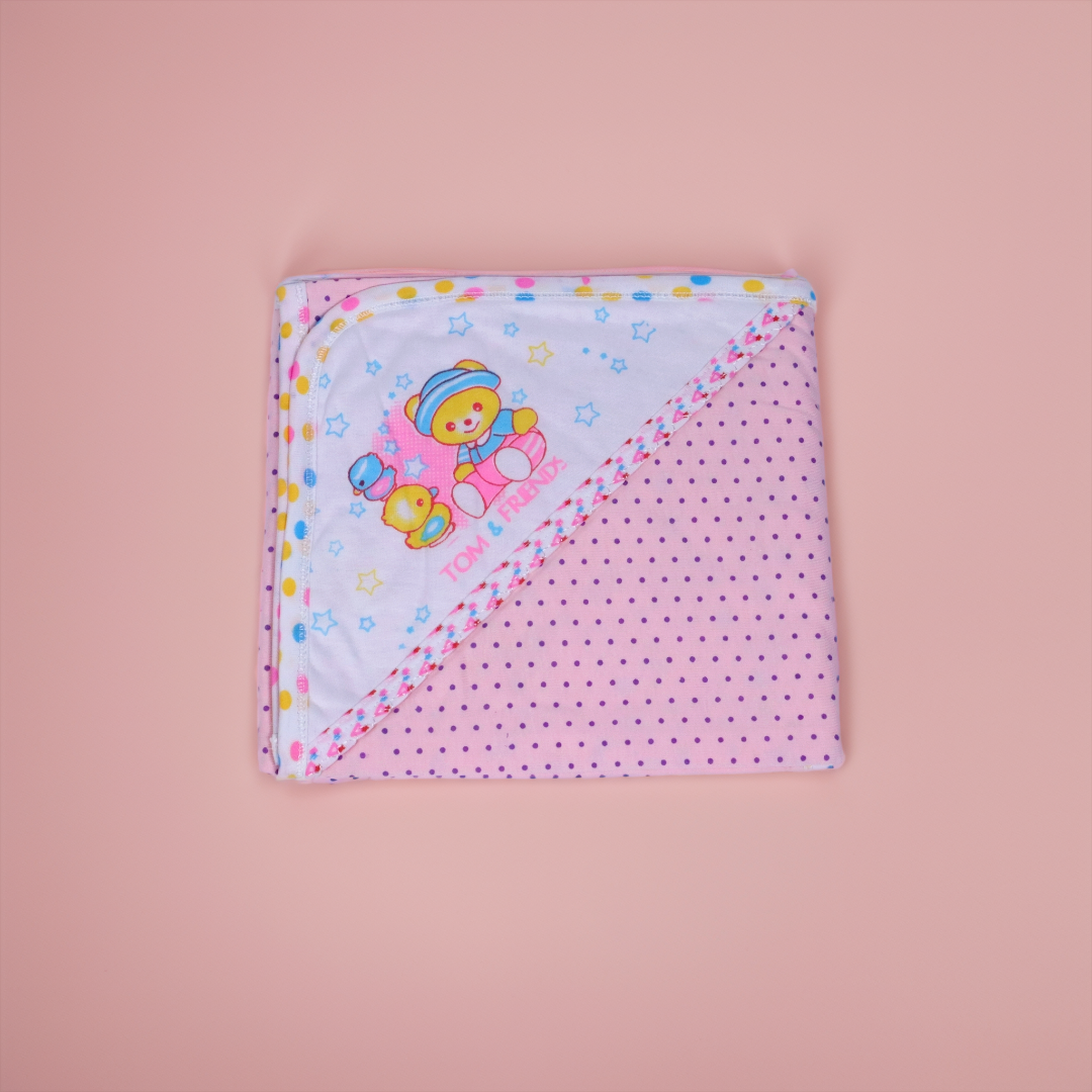 Baby Swaddle Sheet - Pastel Pink