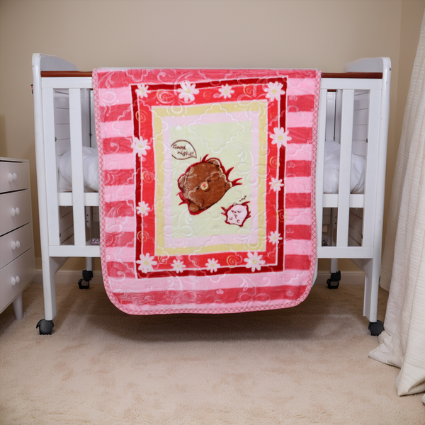 Cuddle Me Baby AC Flannel Blanket - Cozy Cub