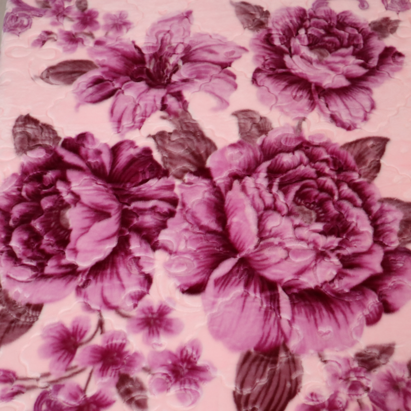Emperor Single Bed 3+ KG Blanket  - Pink Blossom