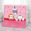 Tiny Tots Kids Blanket - Safari Trio