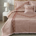 Opal 4 Piece Silk Bed Set-Gulab