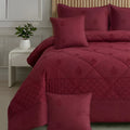 Heritage Bed Set 6 Pieces-red