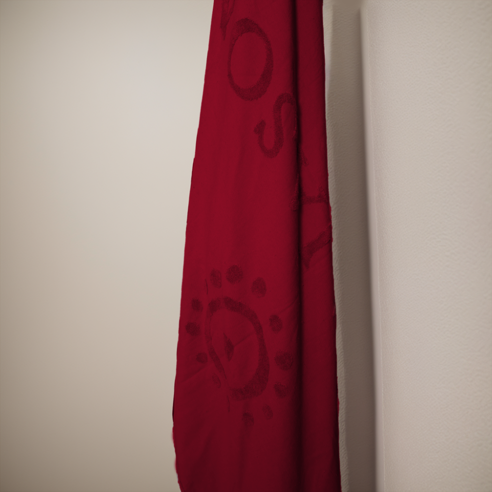 Bath Sheet Towel-Red