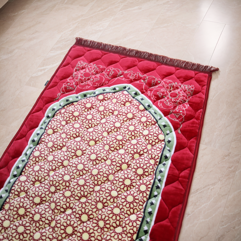 Mughal Janamaz Printed Prayer Mat-Mirana