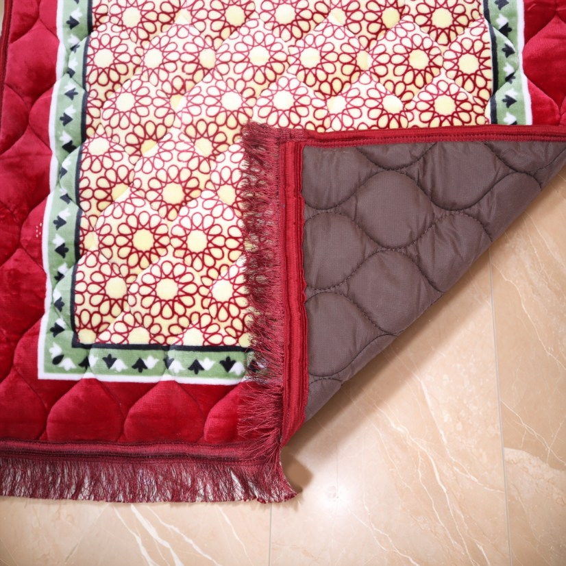 Mughal Janamaz Printed Prayer Mat-Mirana