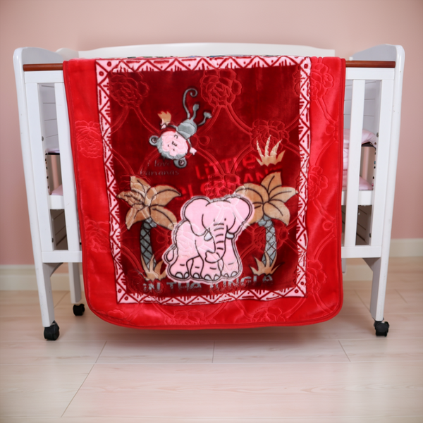 Baby Blanket Royal Embossed-Roselle