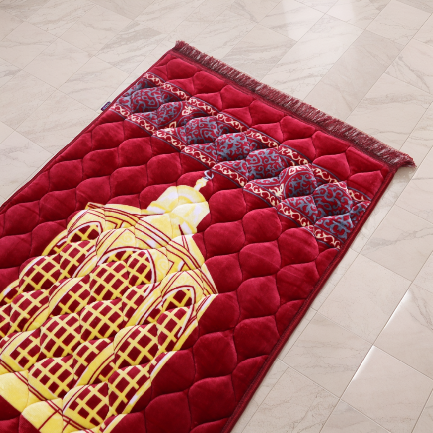 Mughal Janamaz Printed Prayer Mat-Iman