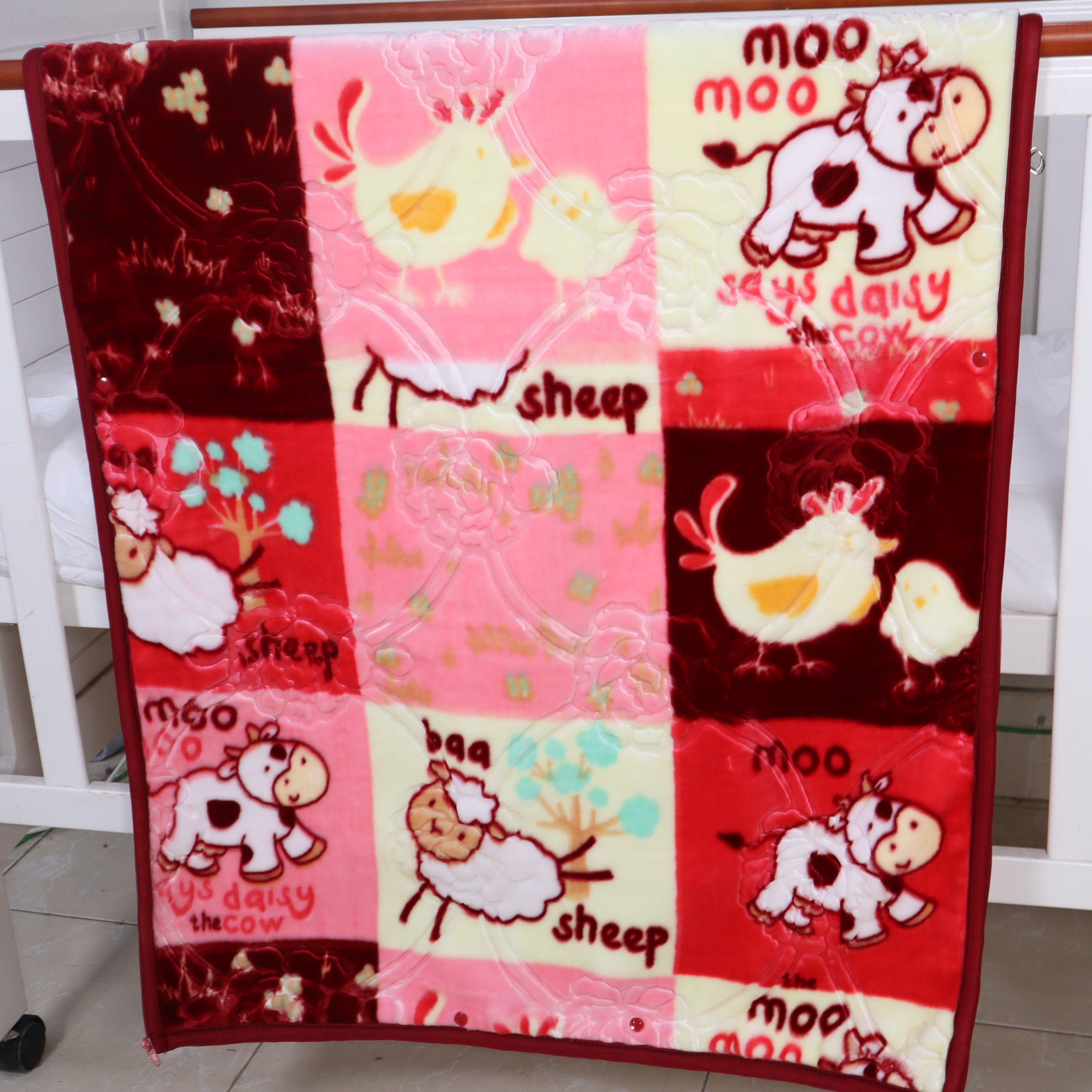 Zipper Luv Blanket Baby-Rosco