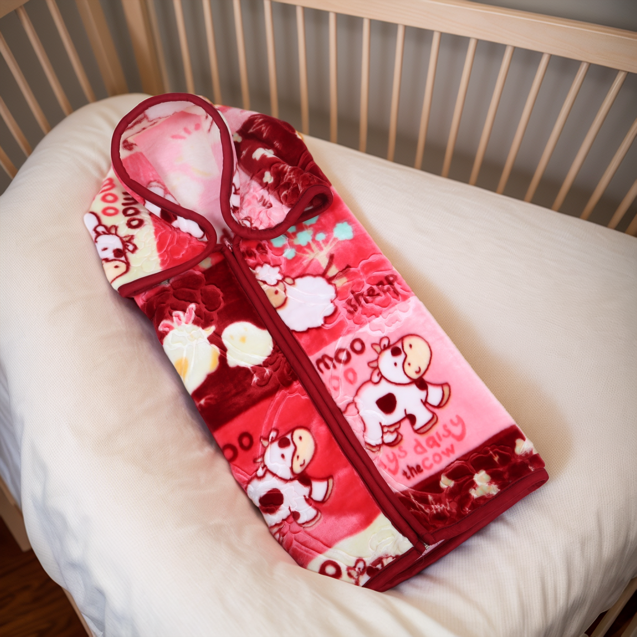 Zipper Luv Blanket Baby-Rosco