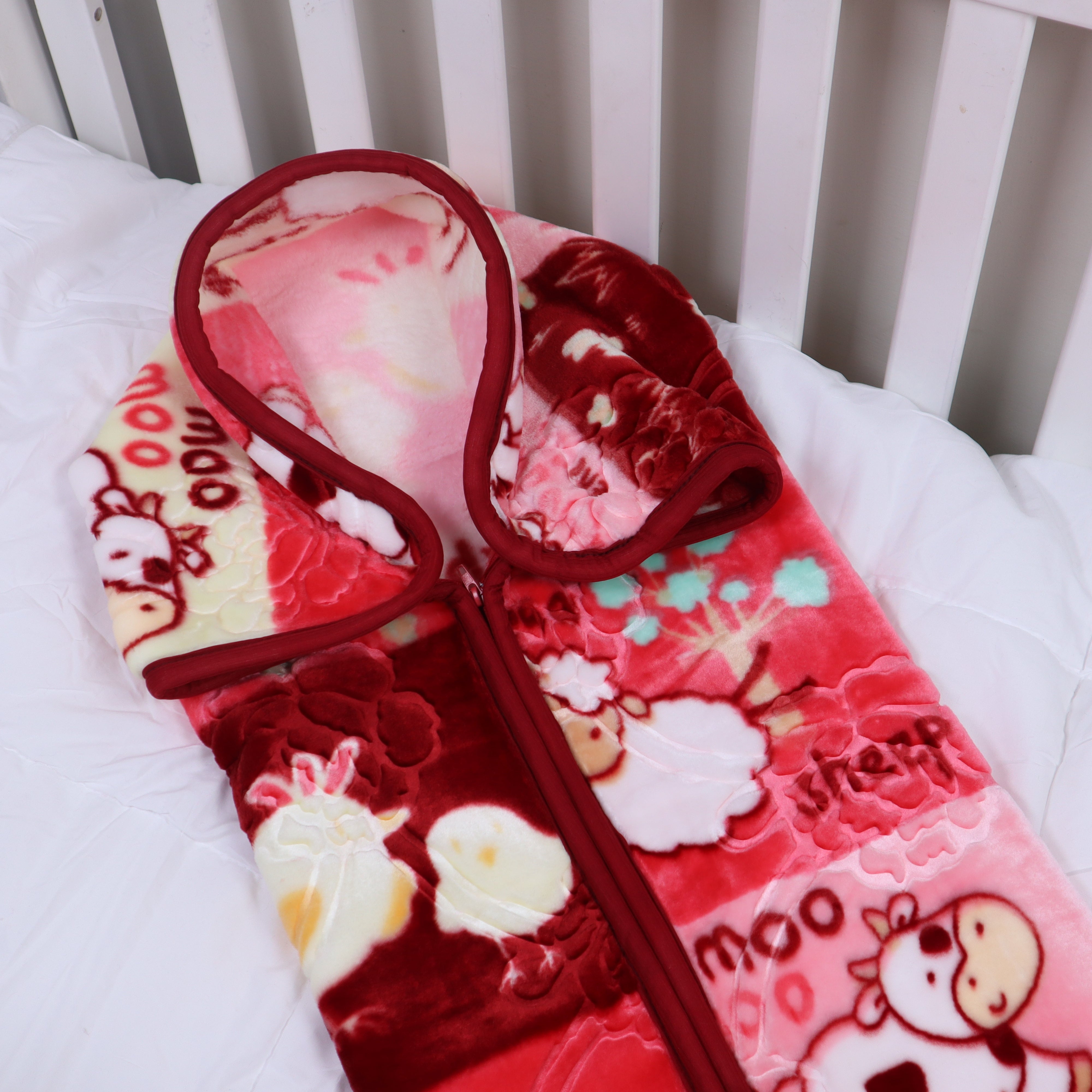 Zipper Luv Blanket Baby-Rosco