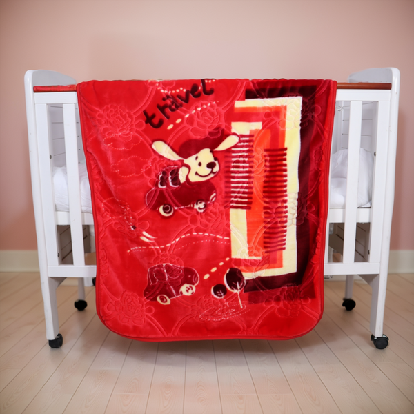 Baby Blanket Royal Embossed-Redwood