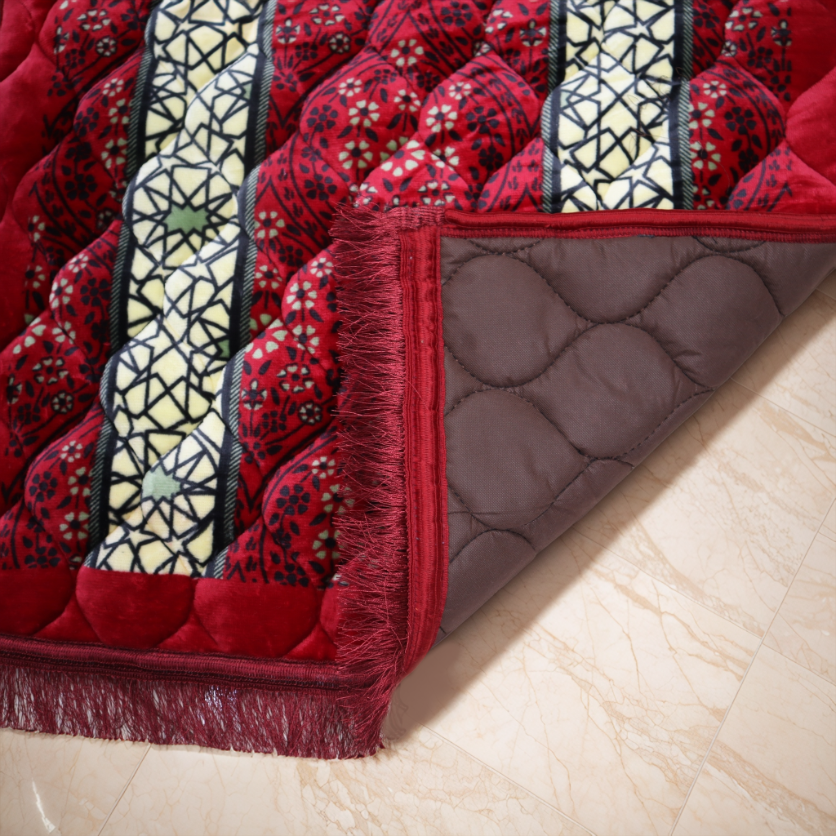 Mughal Janamaz Printed Prayer Mat-Amara