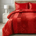 Vana 3-Pieces Bed Set-Red