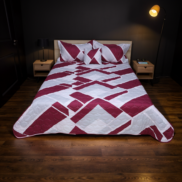 Fantasy 4 Pieces Bed Spread- Roselle