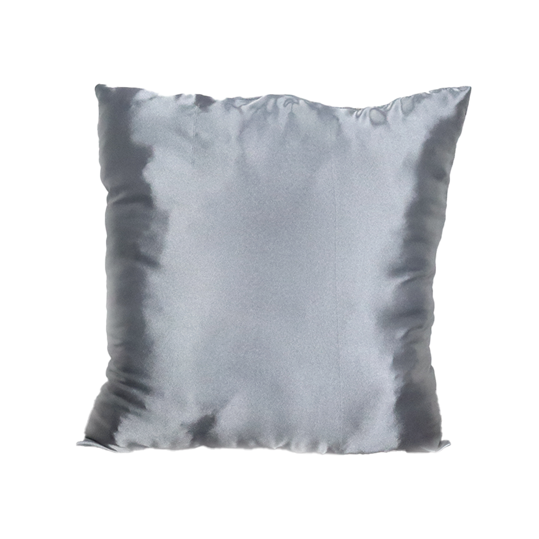 Silk Cushion- Grey