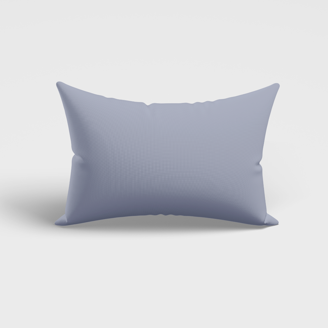 Pair of Pillow Covers-silver gray