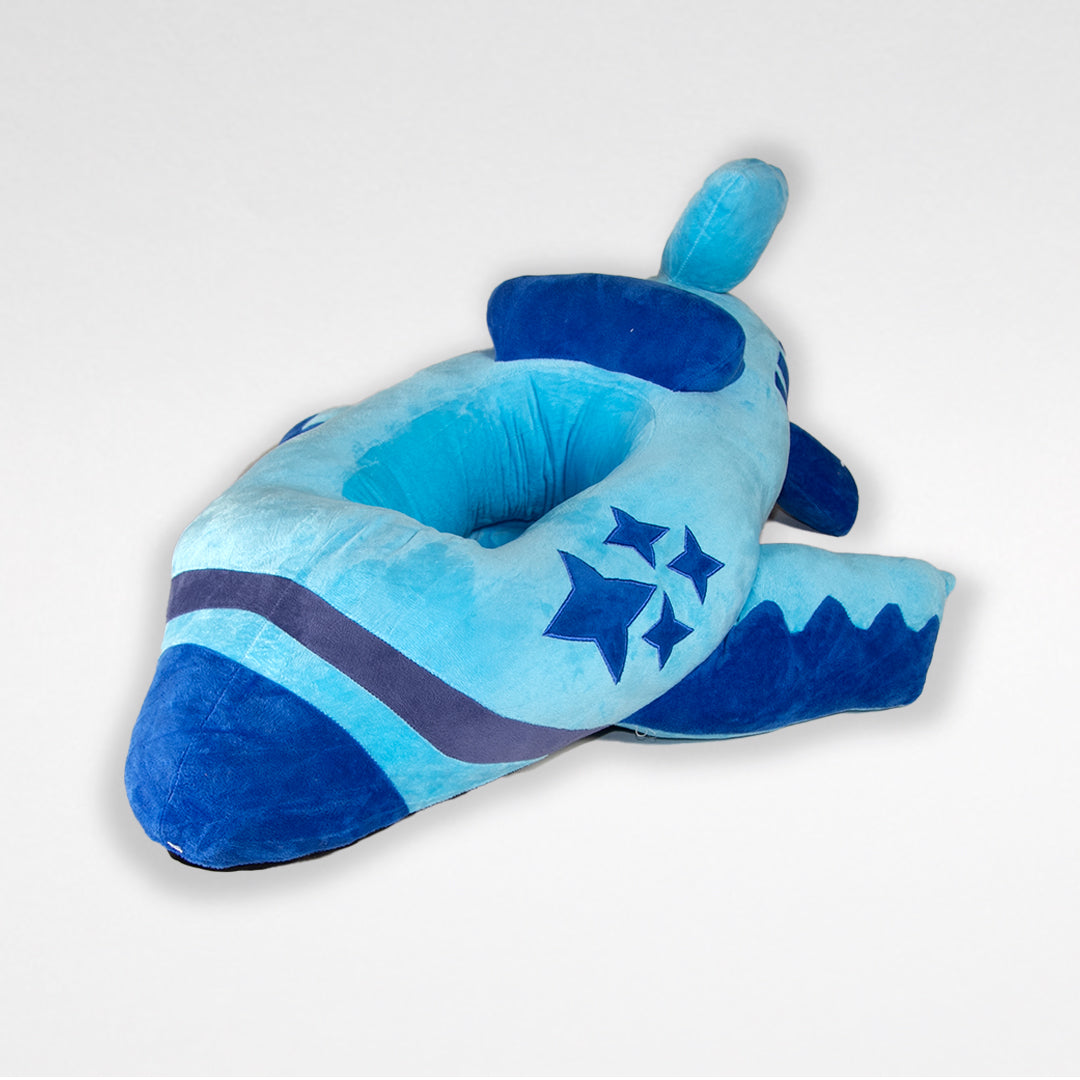 Baby Support Seat- Blue Plane