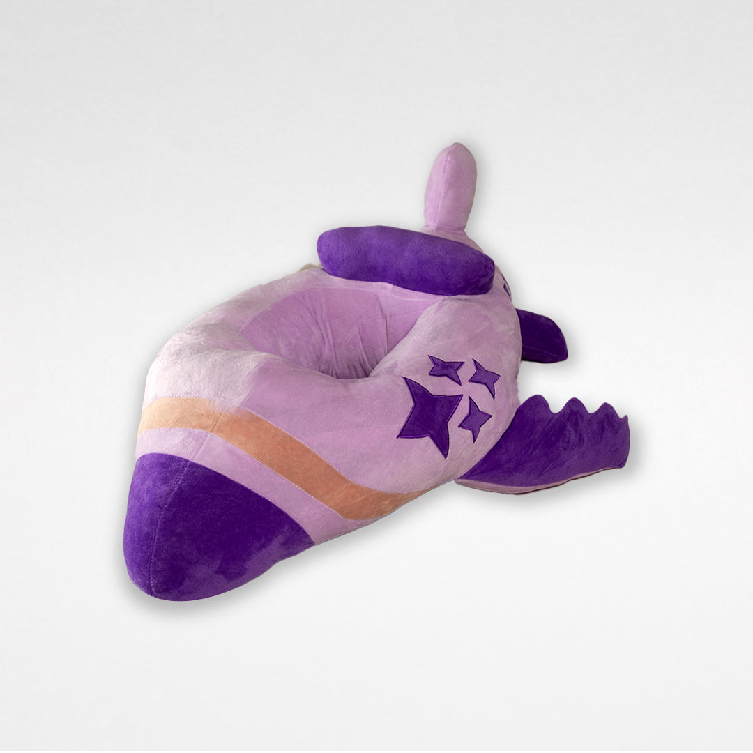 Baby Support Seat- Purple Plane