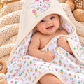 Baby Swaddle Sheet - Ivory Yellow
