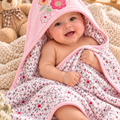 Baby Swaddle Sheet - Petal Pink