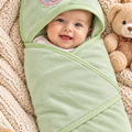 Baby Swaddle Sheet-Light green