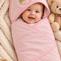 Baby Swaddle Sheet-fruite pink