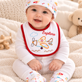Baby Cap Set 3 Piece - Red