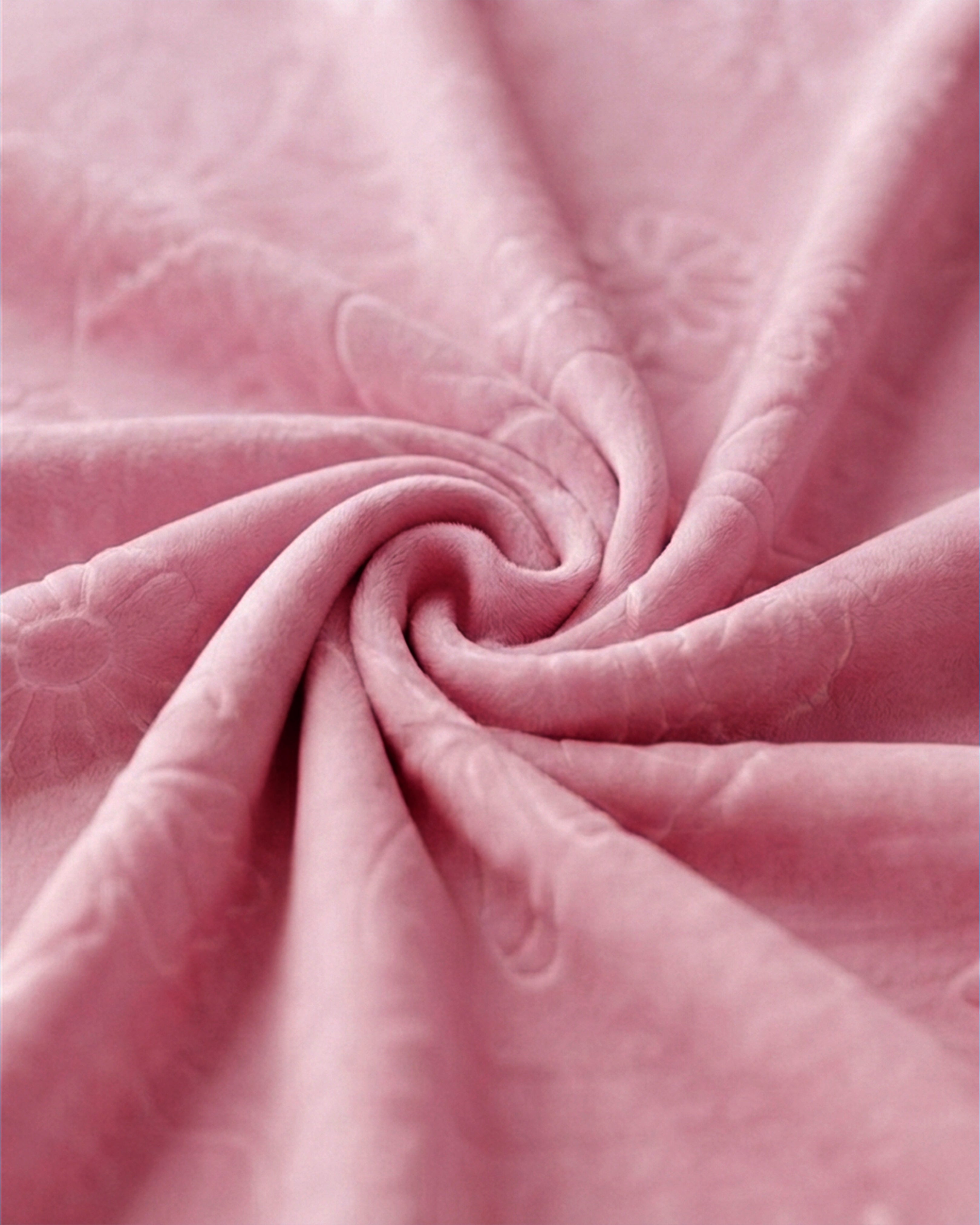 Tiny Tots Kids Blanket - Solid Pink