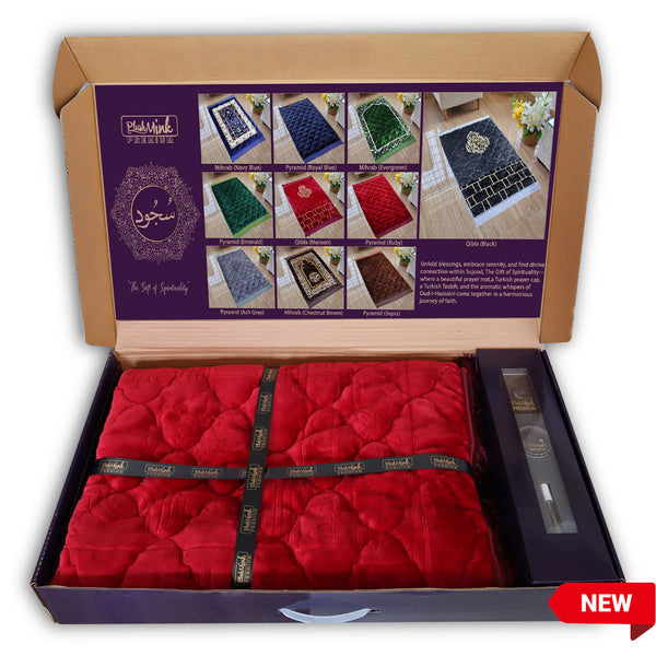 Sujood Prayer Kit Gift Box Ruby
