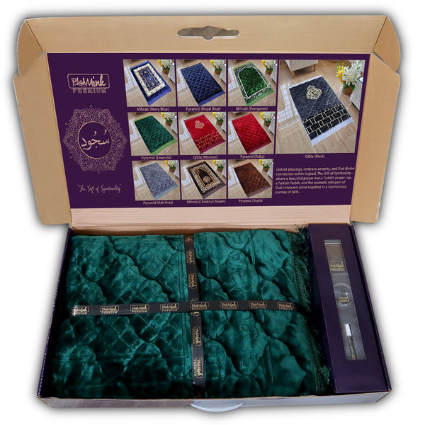 Sujood Prayer Kit Gift Box Emerald