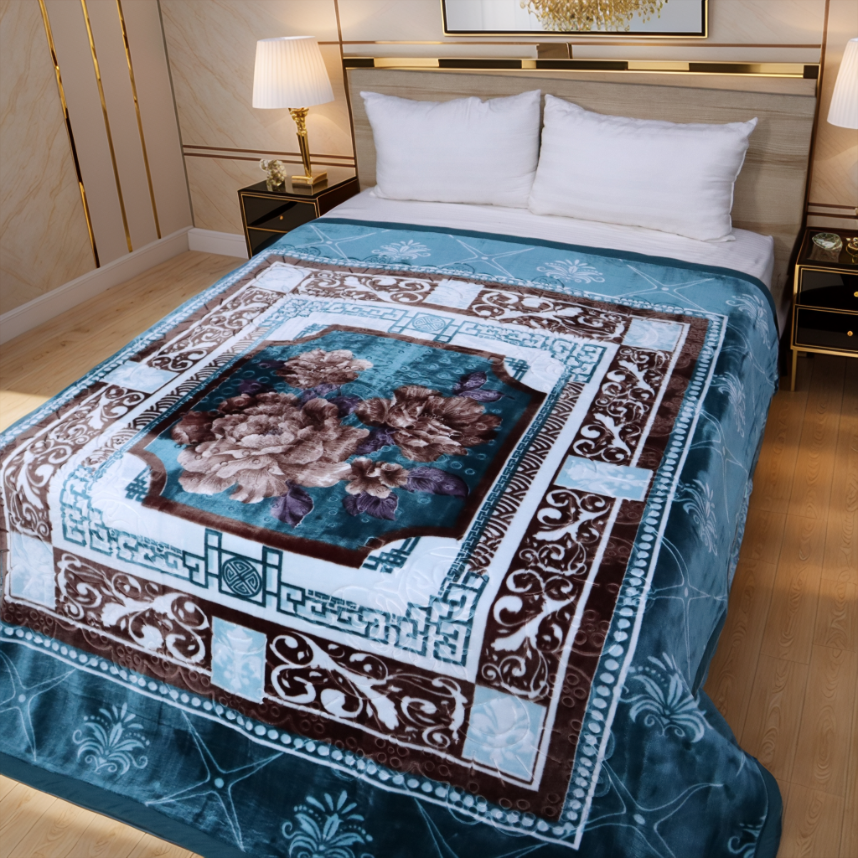 Empire King Bed 6 KG Blanket - Turquoise