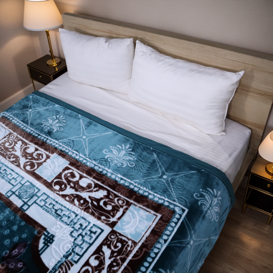 Empire King Bed 6 KG Blanket - Turquoise