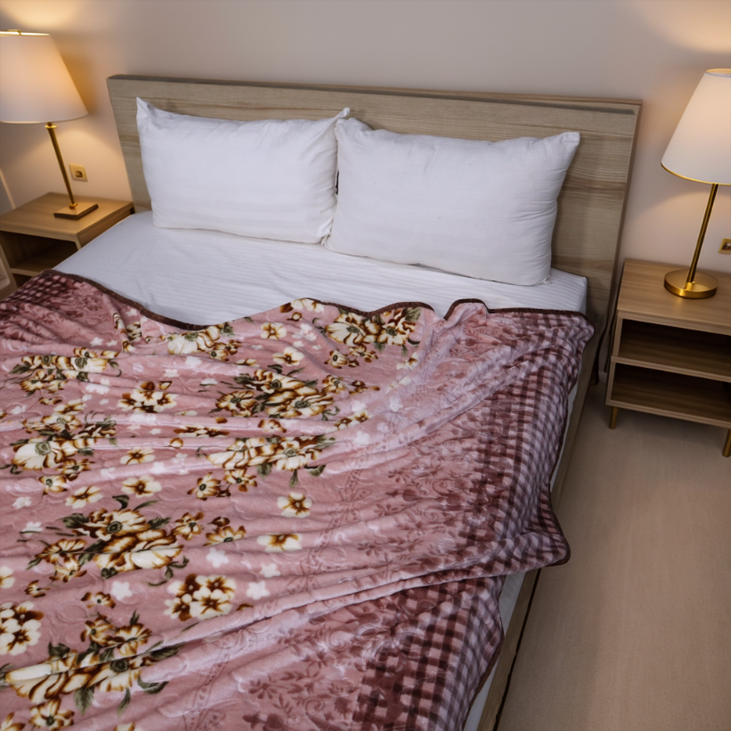 Wonder AC Blanket - Nude Pink
