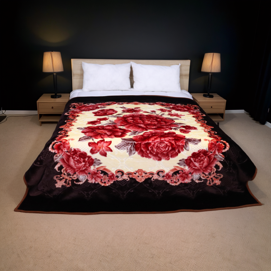 Empire 6KG 2-Ply King Bed Blanket-Cedar