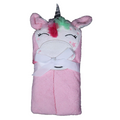 3D Baby Hooded Bath Towel-Unicorn