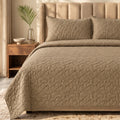 Valancia 3 Pieces Bed Spread- Dune