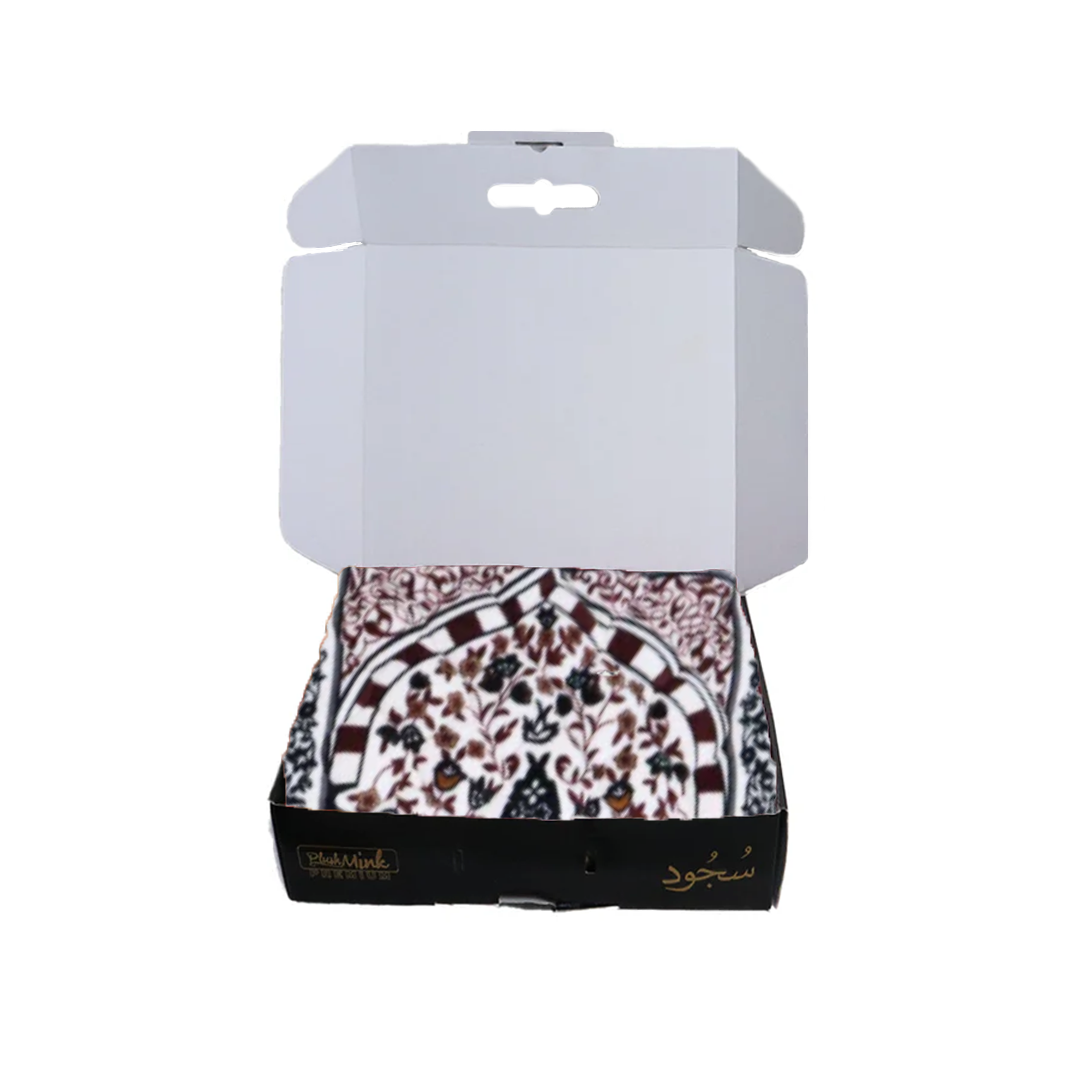 Sujood Prayer Mat Gift Box-Velour