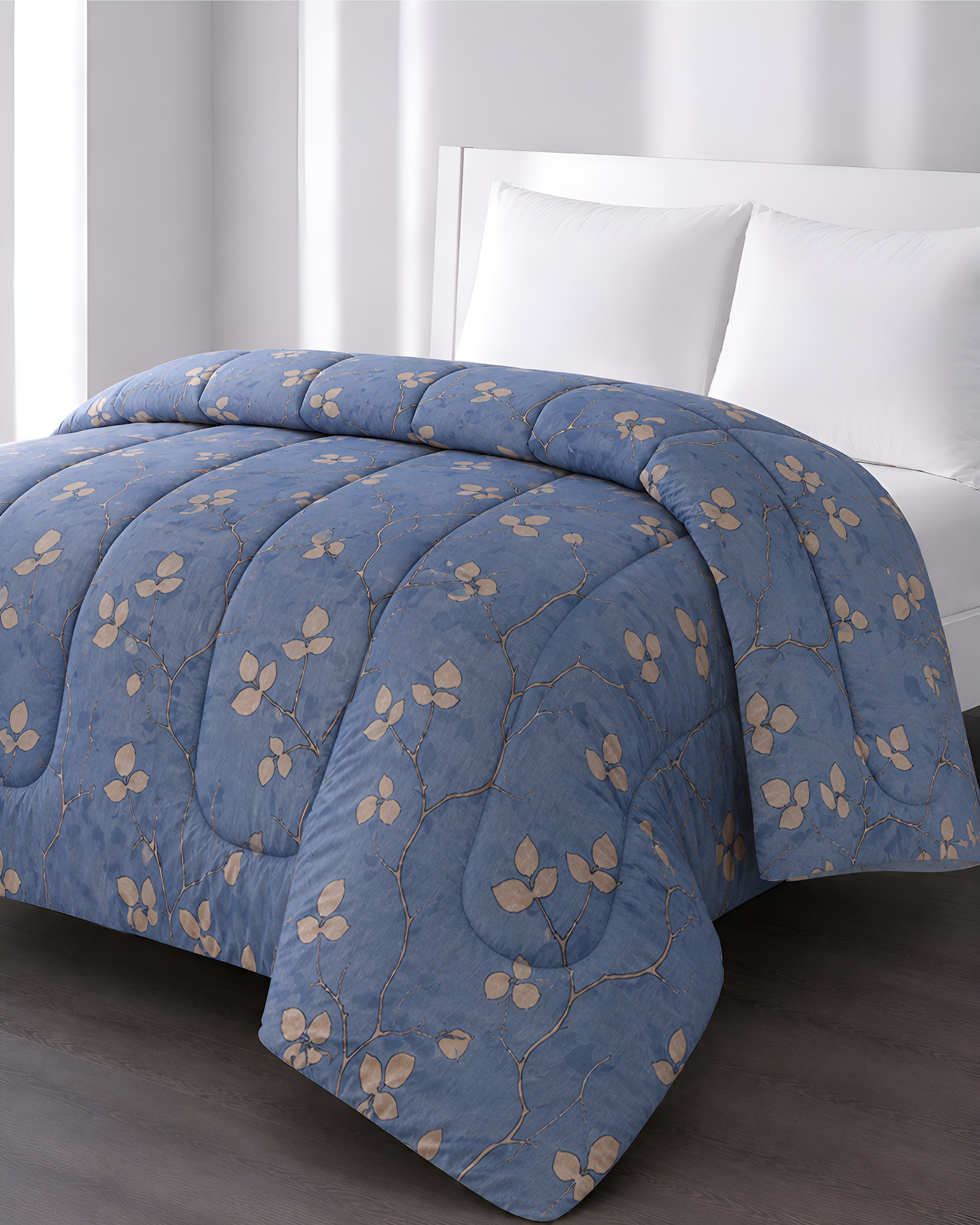 Printed King Bed Comforter - Violet Hour