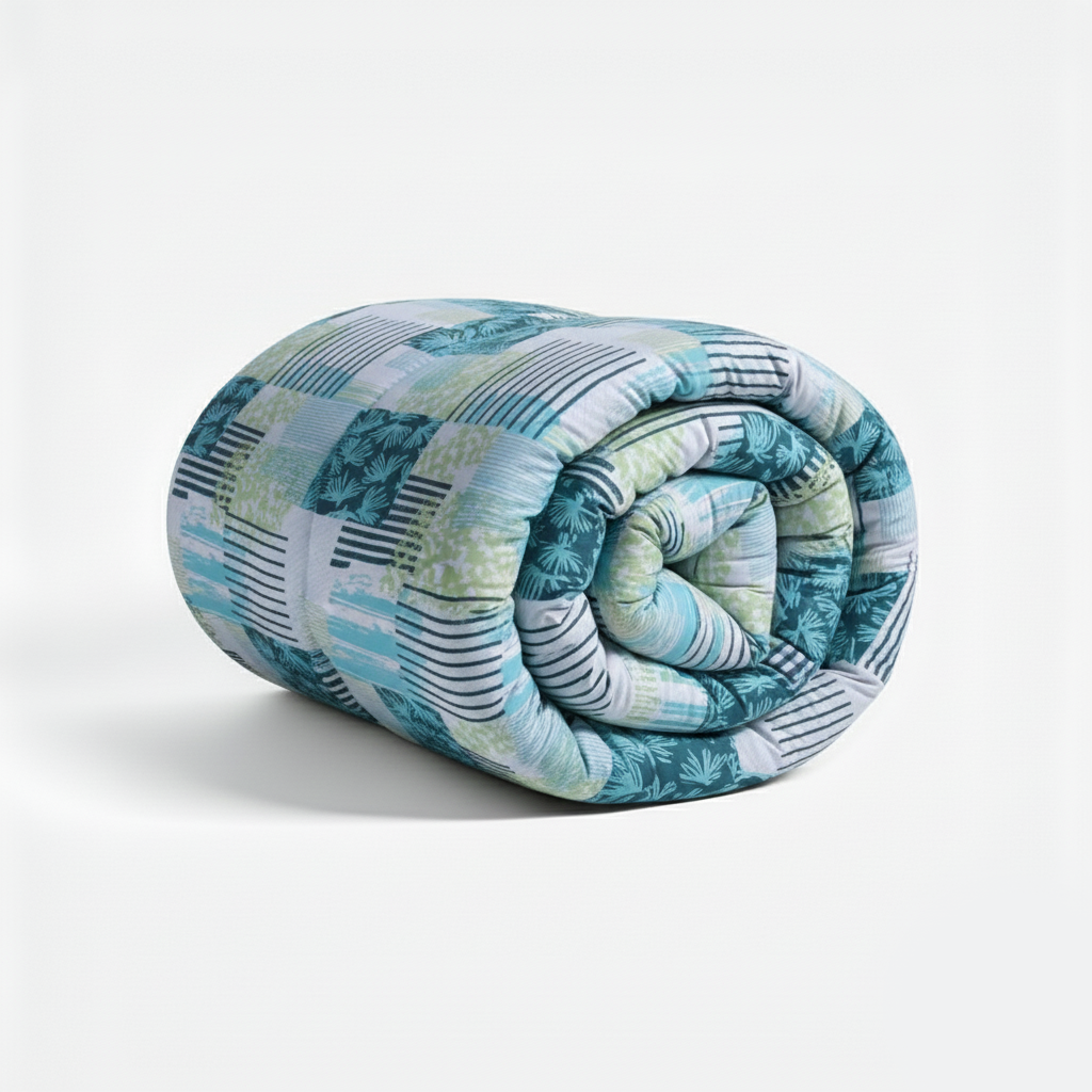 Printed King Bed Comforter - Wave