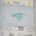 Baby Bodysuit Gift Set Whales - 3 Piece