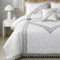 Celeste Bed Set 4 Pieces-White