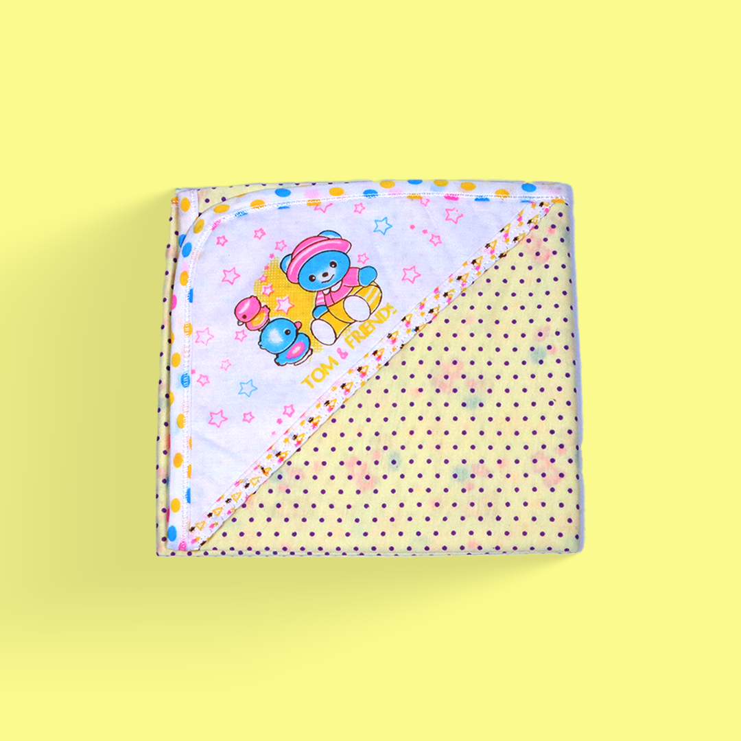 Baby Swaddle Sheet - Soft Pastel Yellow