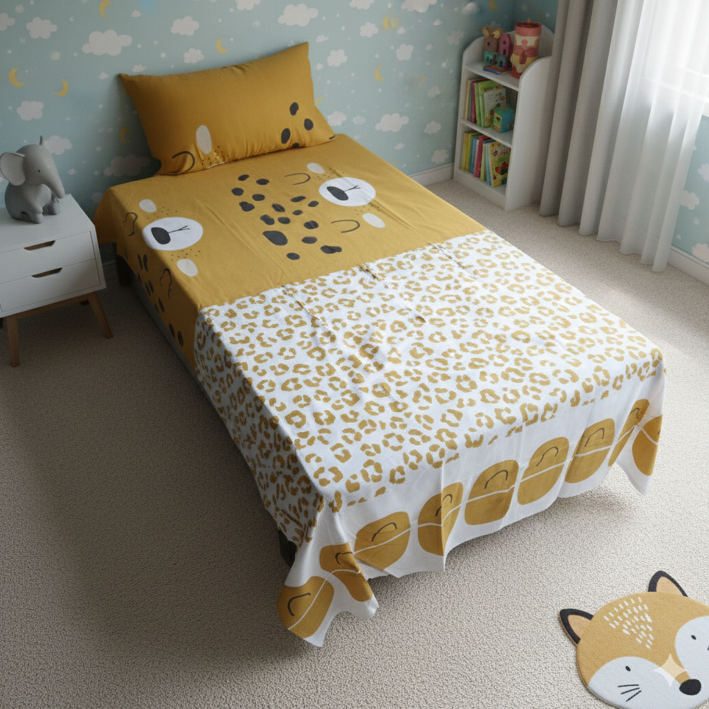 Pluto Kids Bedsheets Junior Size -Cozy Cubs