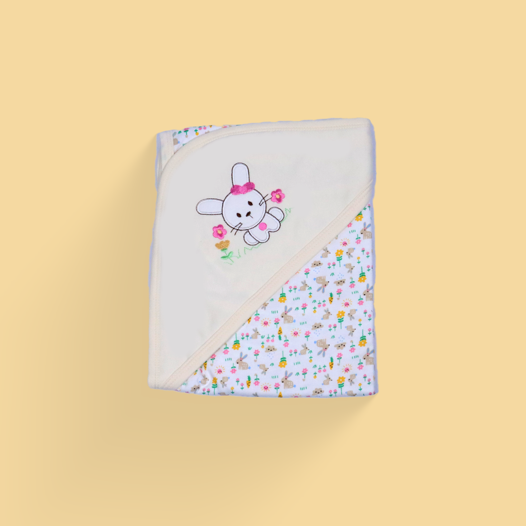 Baby Swaddle Sheet - Ivory Yellow