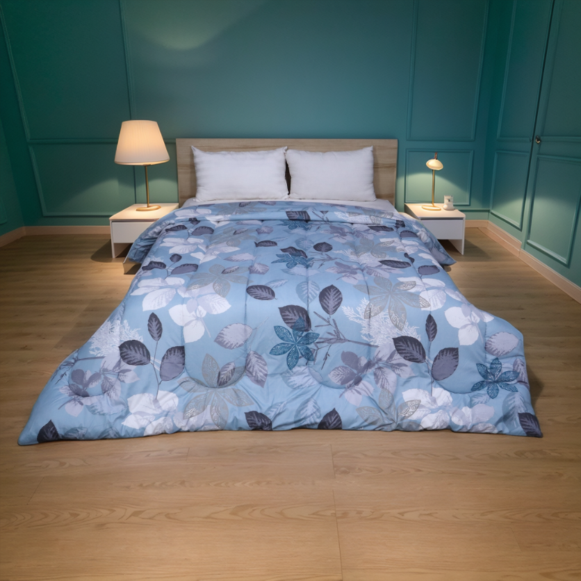 Printed King Bed Comforter - Zyra