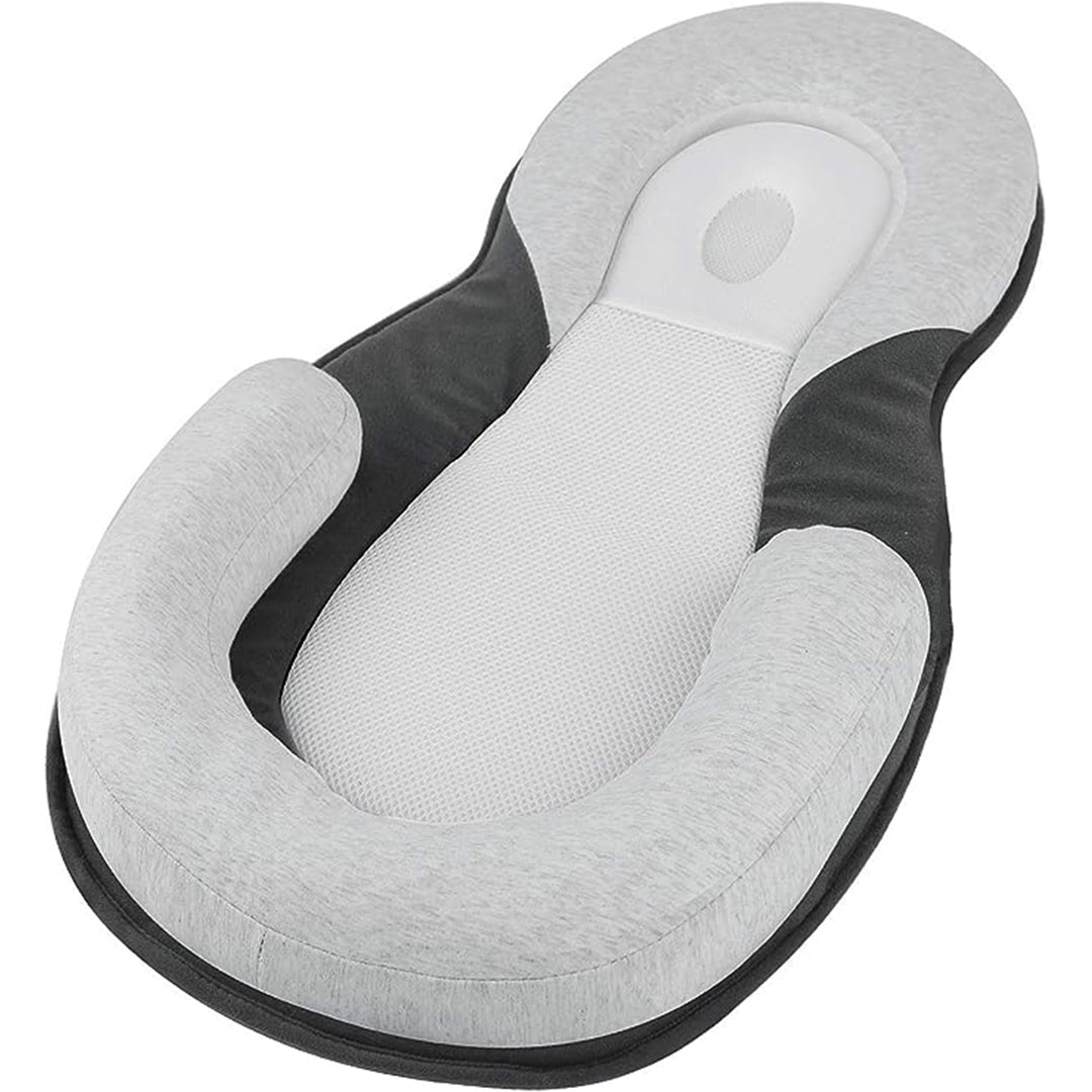 Baby Lounger with Head Support- Gray