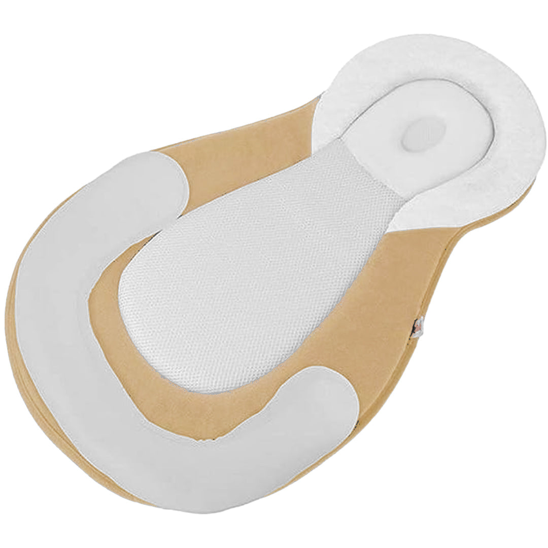 Baby Lounger with Head Support- Beige