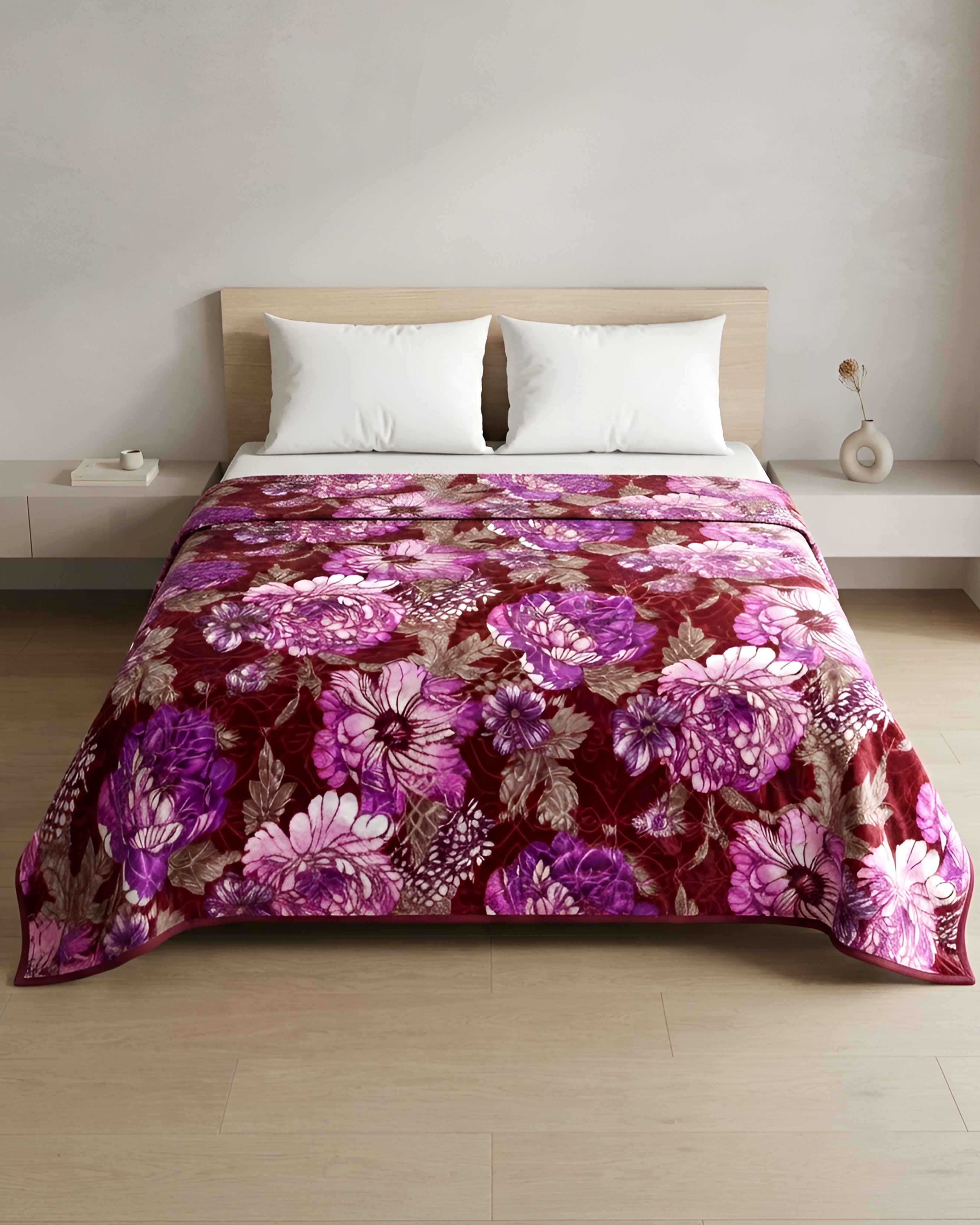 Wonder Flannel AC Blanket - Ballet Pink