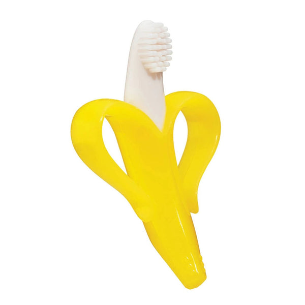 Banana Shaped Baby Toothbrush- Yellow